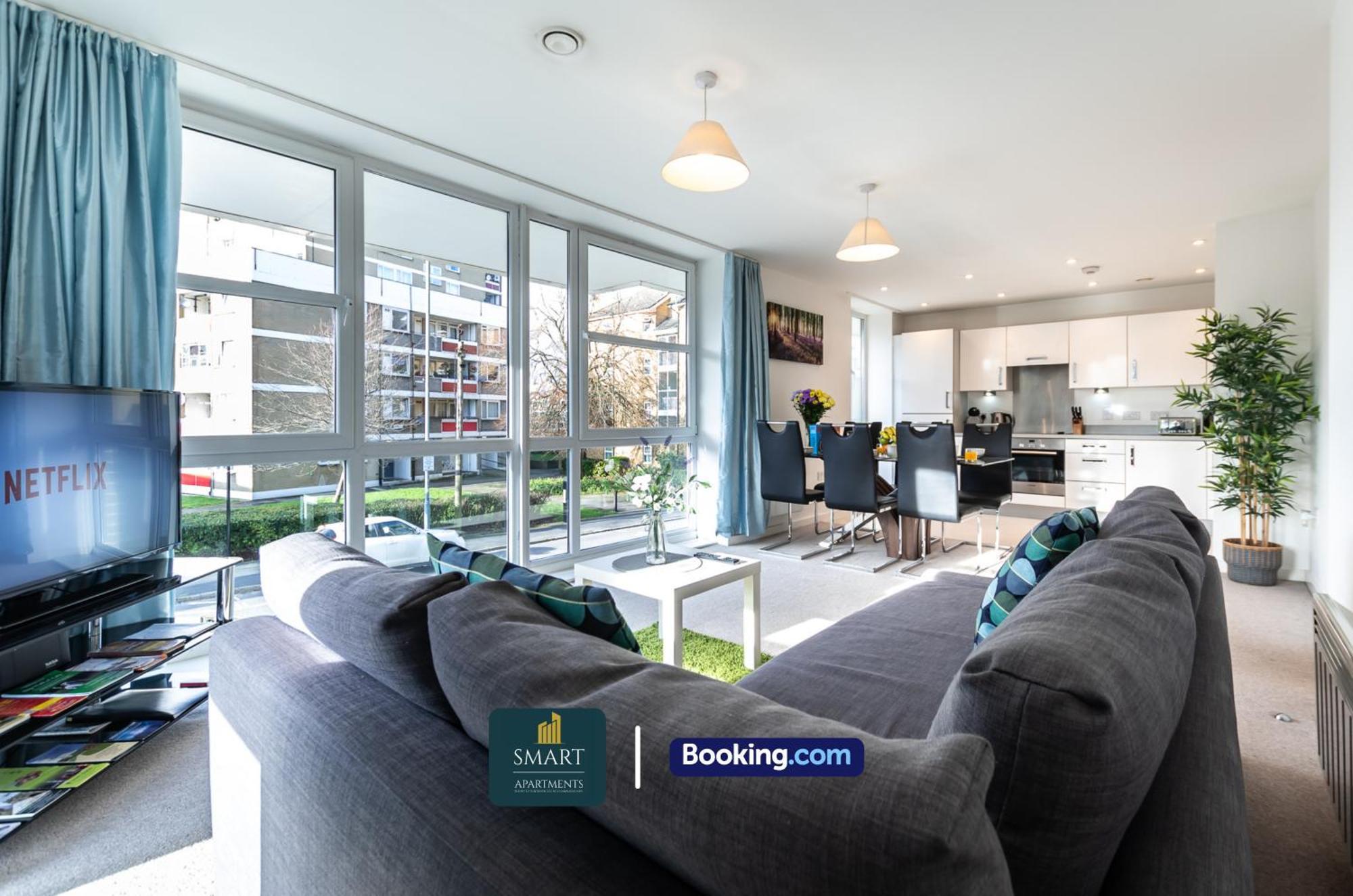 Spacious City Center Apartment By Smart Apartments Short Lets & Serviced Accommodation Apartment Southampton With Free Wifi Exterior photo